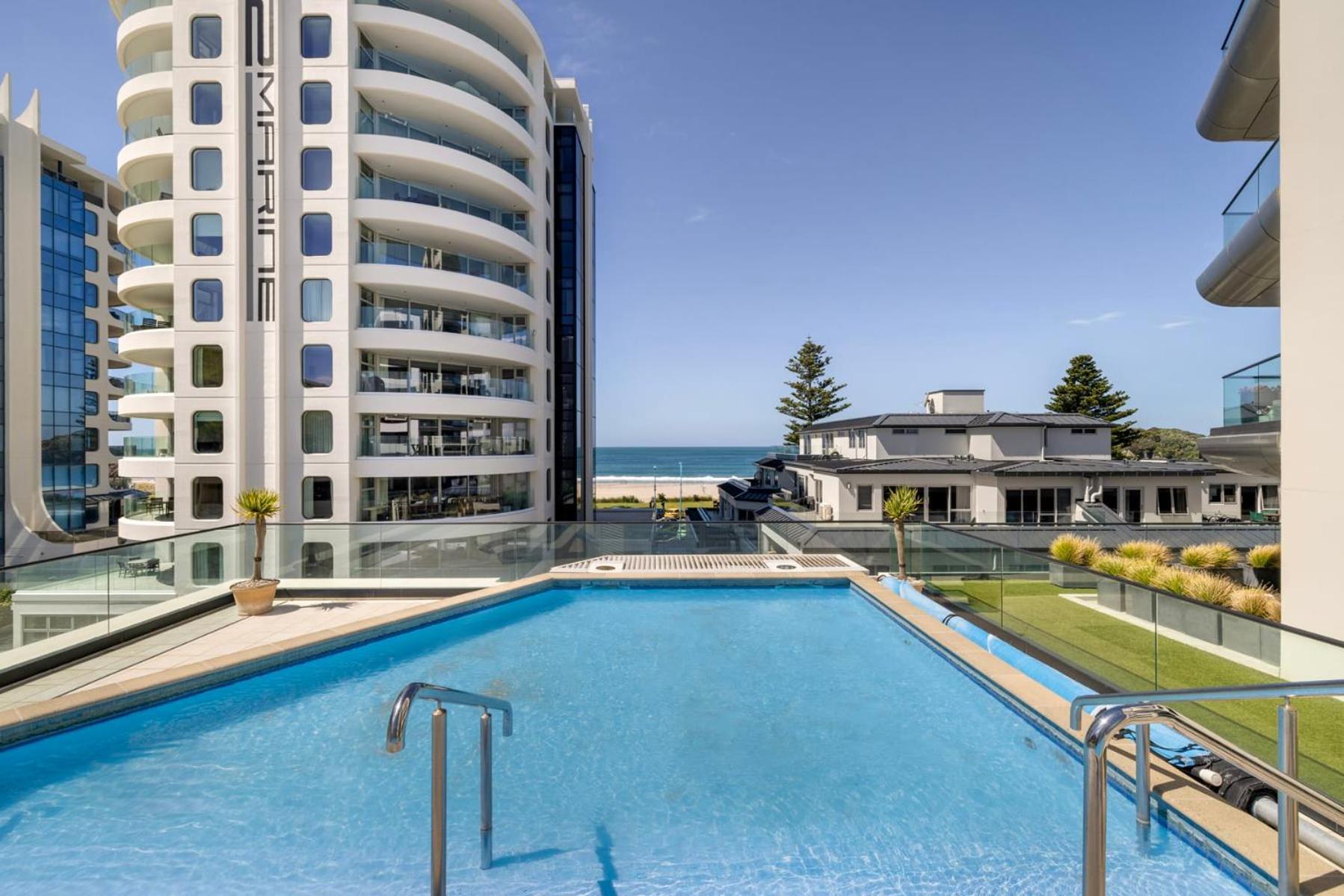 Luxury Ocean & Harbour Views - Heated Pool, Main Beach & Gym Mount Maunganui Εξωτερικό φωτογραφία
